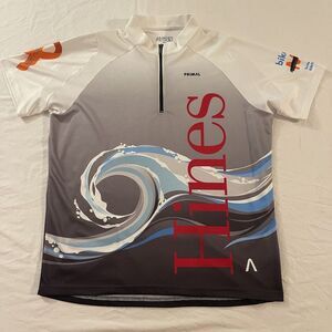 Primal Wear Jersey Mens Large Short Sleeve Cycling Hines Real Estate‎